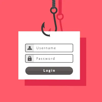 Email Phishing Hook in Username and Password